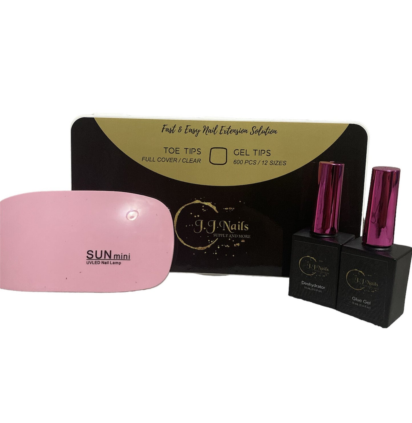 Kit geltips para pies