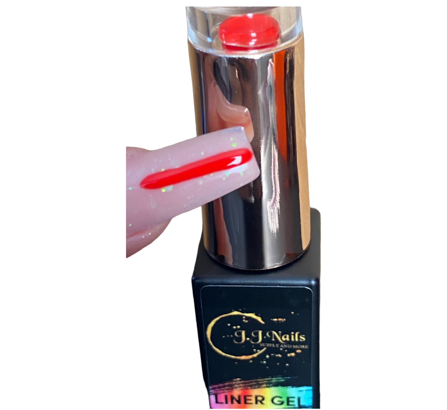 Liner gel rojo