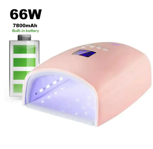 Lampara UV/Led 66w Recargable