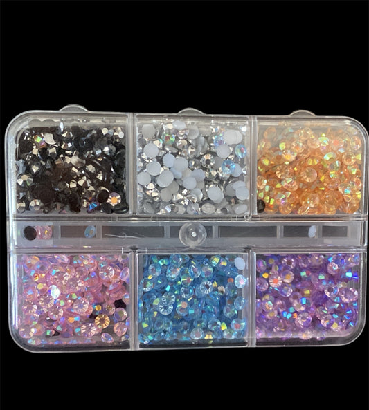 Set de rhinestones de colores