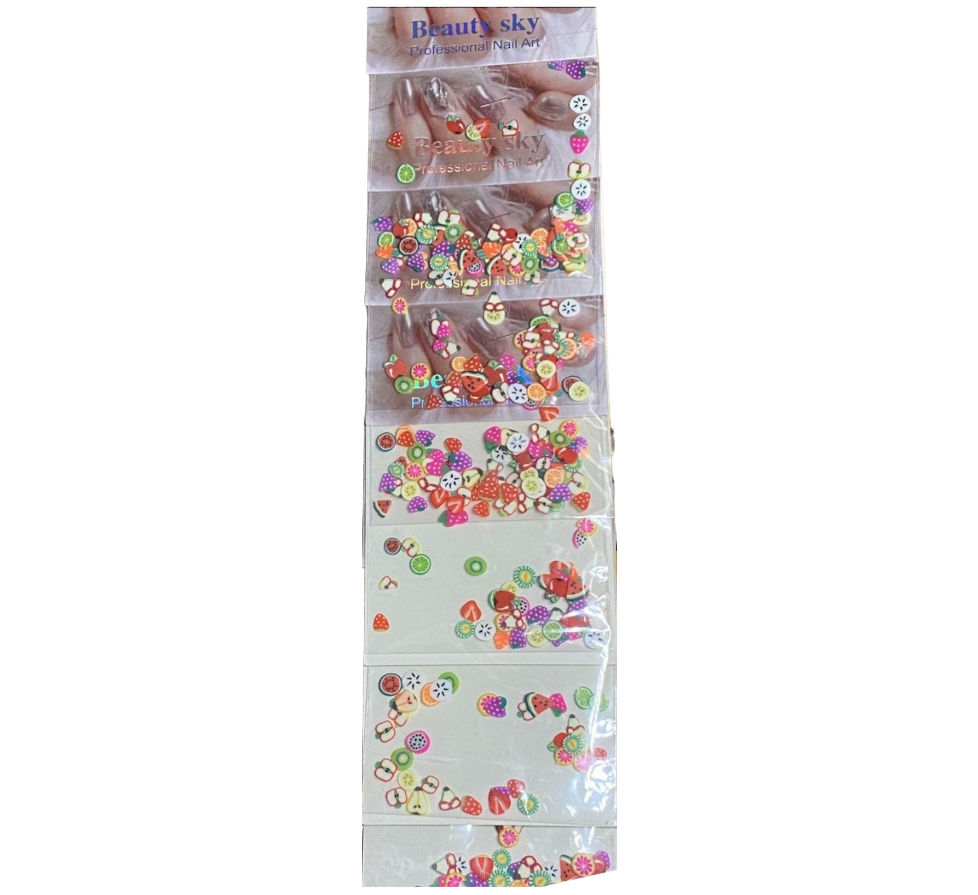  Confetti Fruits 6pcs