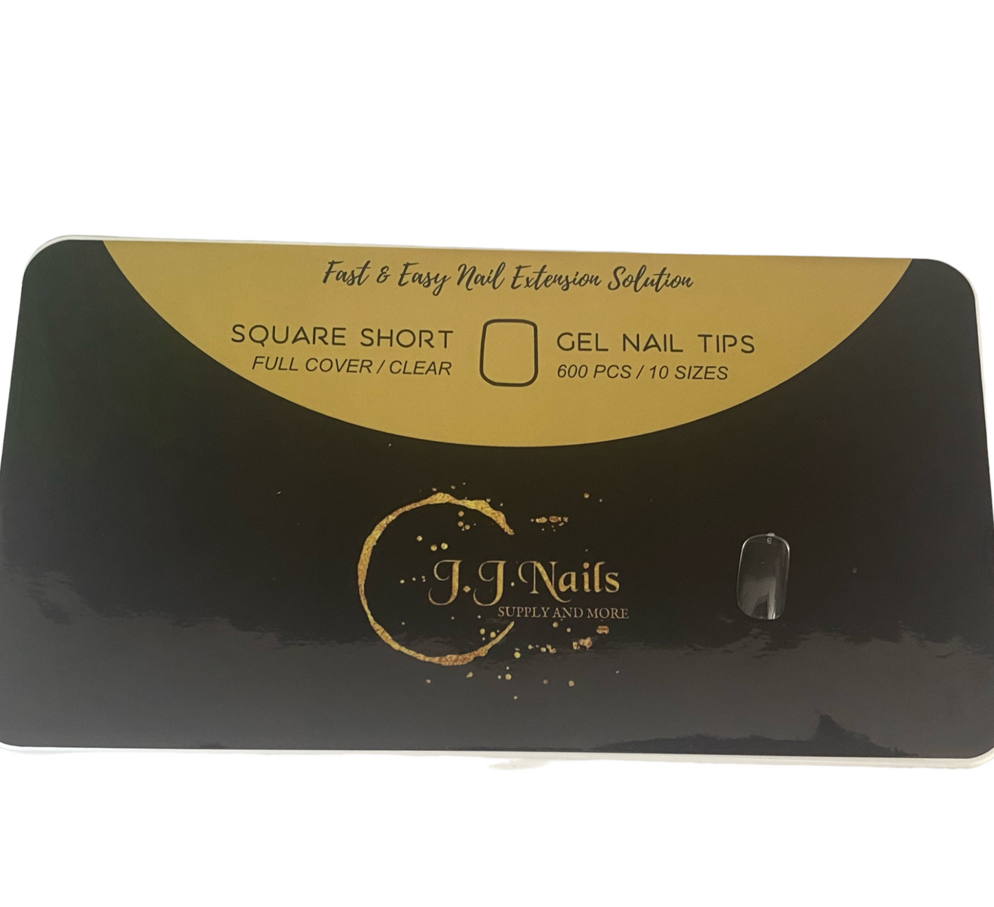 Gel tips square short (600pcs)