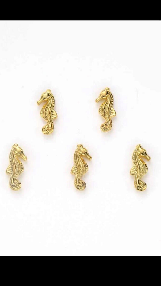 Caballitos De Mar Dorados (10pcs)